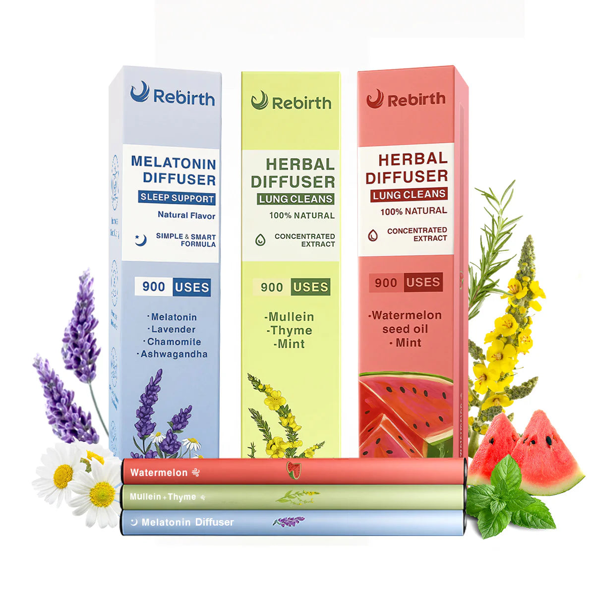 【Fixed Bundle Rebirth-Classic】Rebirth Full Set Diffusers – 3 flavors